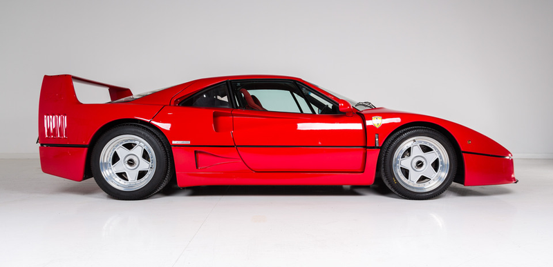 Illustration for article titled Eric Clapton's Ferrari F40 Is Actually A Damn Good Deal